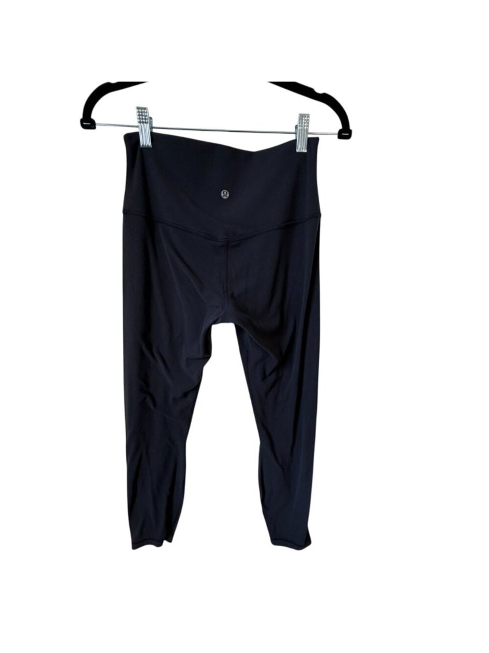 Lululemon Leggings Soft Black Women’s Estimated Size 8/10 Yoga - Picture 2 of 8